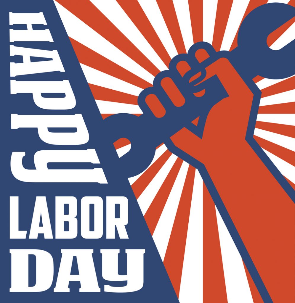 Industrial Revolution poster reminds us of the reason behind Labor Day. 