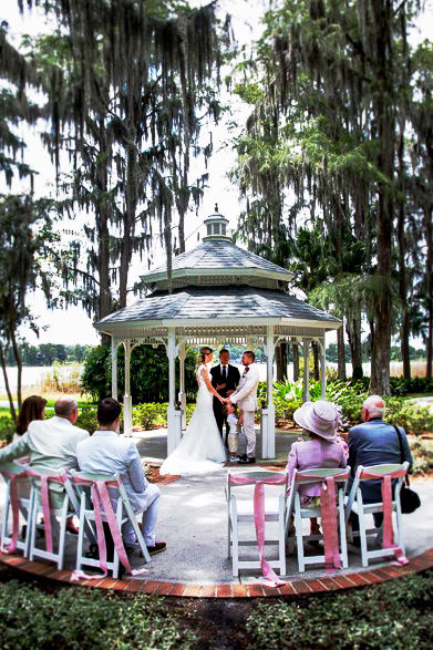 Great composition makes an iconic ceremony shot.